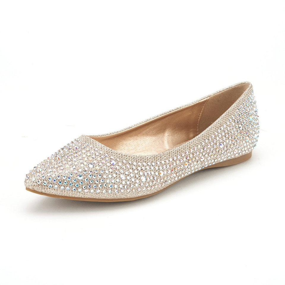 DREAM PAIRS Suela Classic Fancy de la Mujer Casual señaló Toe Ballet cómodo Antideslizante Suave en Flats Zapatos