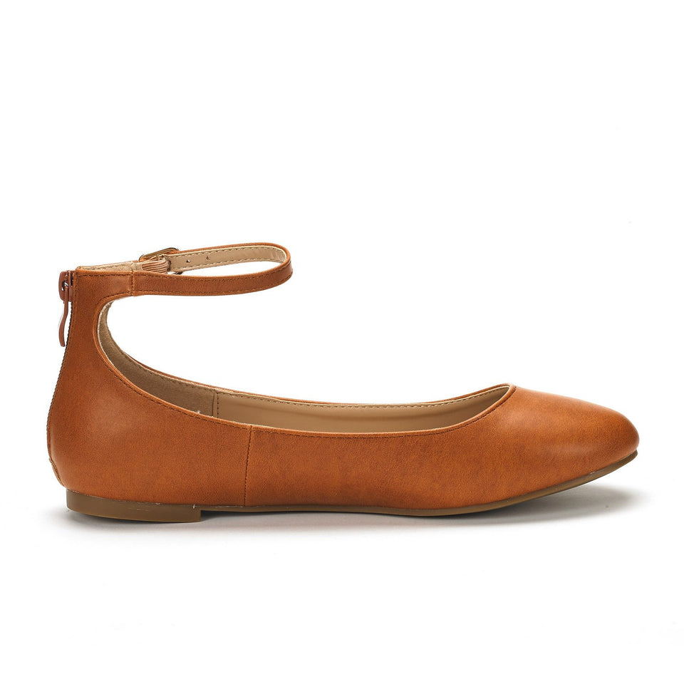 DREAM PAIRS Sole-Nice Correa de Tobillo para Mujer Zapatos para Caminar